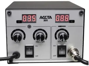 Паяльная станция Accta 301 термовоздушная турбинная