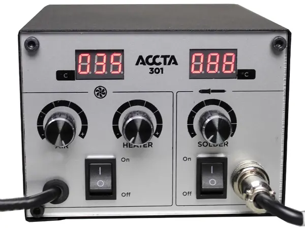 Паяльная станция Accta 301 термовоздушная турбинная
