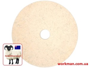 Войлочный круг для точила WorkMan Felt 200х20х32 мм