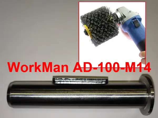 Адаптер на болгарку для валиков WorkMan AD-100-M14